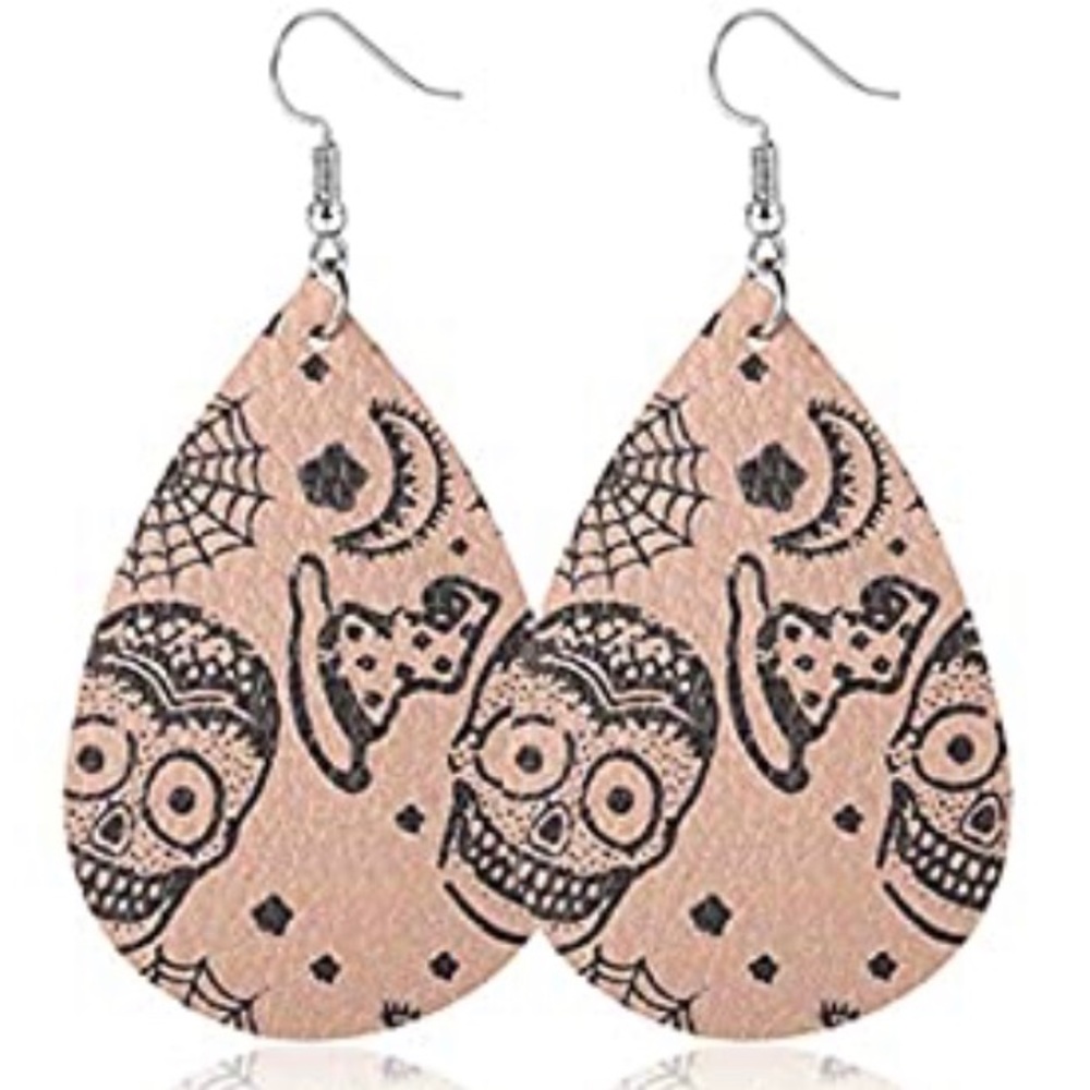 3/$15 Tear Drop Halloween Earrings